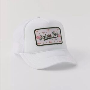 Dairy Boy Floral Foam Trucker Hat